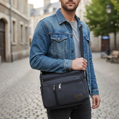 Sac en bandoulière homme