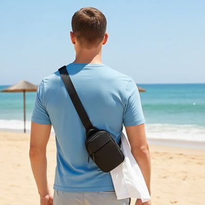 Sac à bandoulière homme 