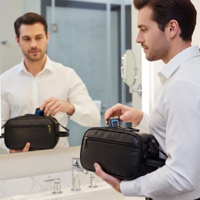 Trousse de toilette homme